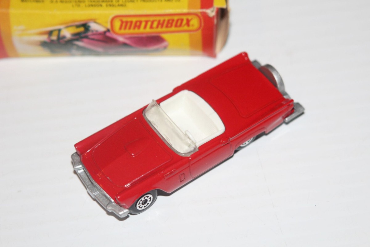 Vintage 1982 NOS Matchbox #42 Ford '57 T Bird Ford Thunderbird