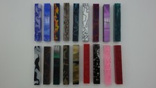 Acryl Pen Blanks viele Farben, Drechselholz, Pen Kits, Stiftrohling, Halbzeug