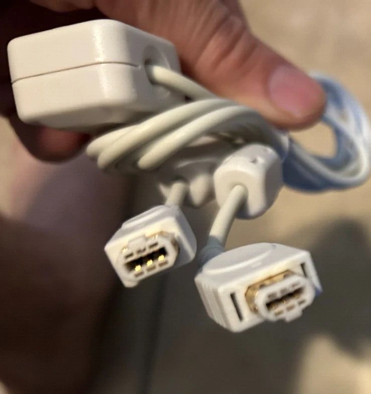 Cabo de ligação Game Boy Advance com conectores OURO VENDEDOR EUA NOVO GBA SP Nintendo - Imagem 4 de 4