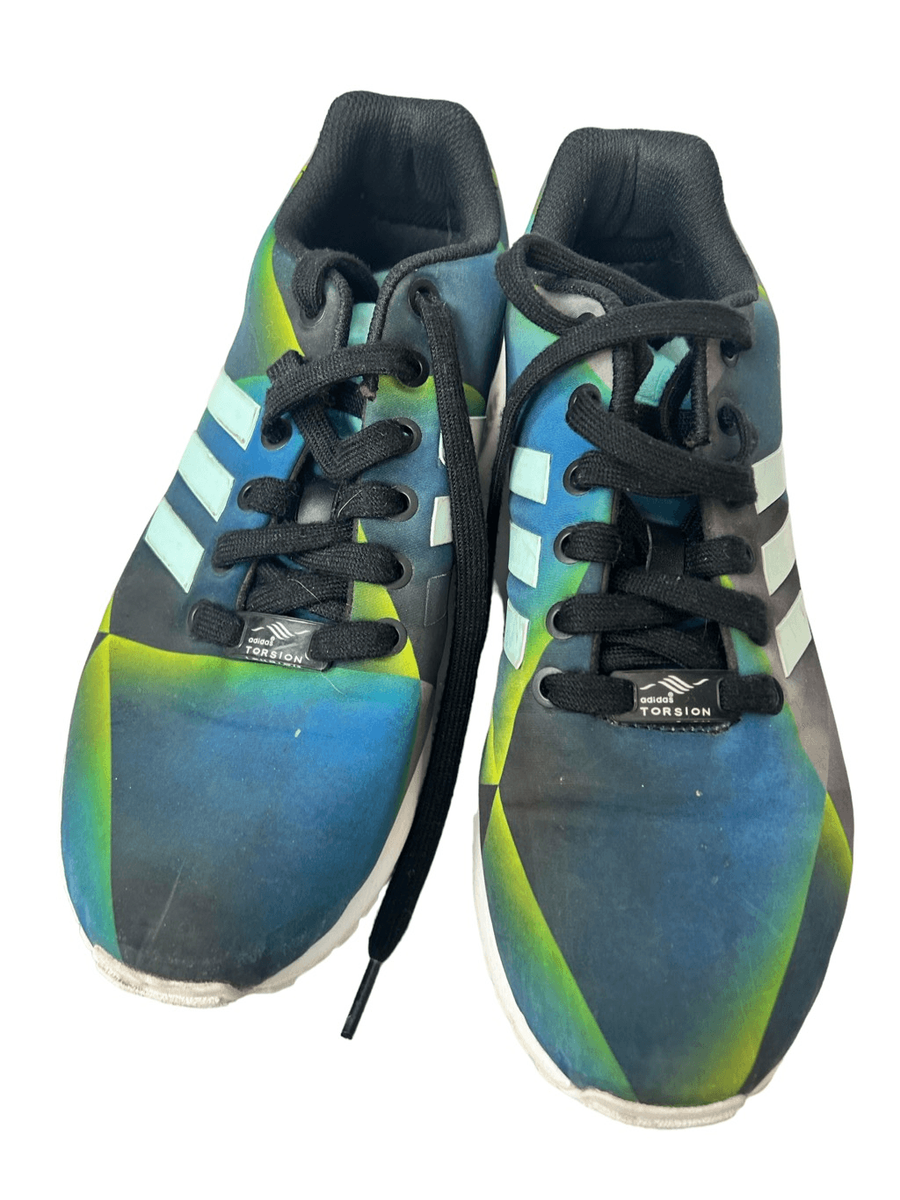 Adidas Original ZX FLUX TR Men's FTWWHT/CLAQUA/CBLACK/FTWBLA