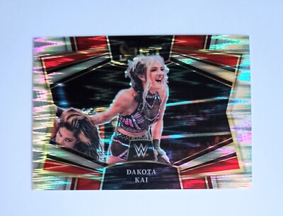 2023 Panini Select WWE - Snapshot - Dakota Kai - SILVER FLASH PRIZM