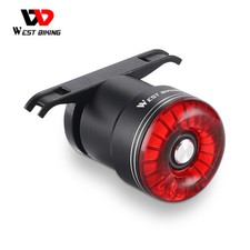 WEST BIKING Waterproof Bicycle Rear Light Brake Sensor Smart Bike Tail Light