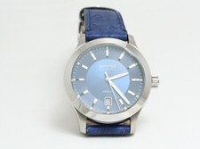 Orologio da polso da uomo Eberhard Aiglon 41030 SE CP cinturino in pelle nuovo