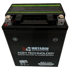 AGM Battery Fits Arctic Cat 745-045 0445-005 0645-165 0645-063 0745-040 0645-157