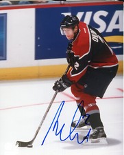 Mattias Ohlund Autographed 8x10 Vancouver Canucks Free Shipping #S2519A