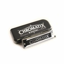 Suzuki Chromatix SCX-48 12 Hole Chromatic Harmonica, Key of Bb