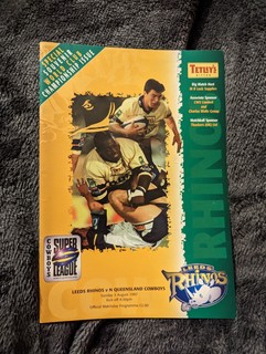Leeds Rhinos vs. North Queensland Cowboys 3/8/1997