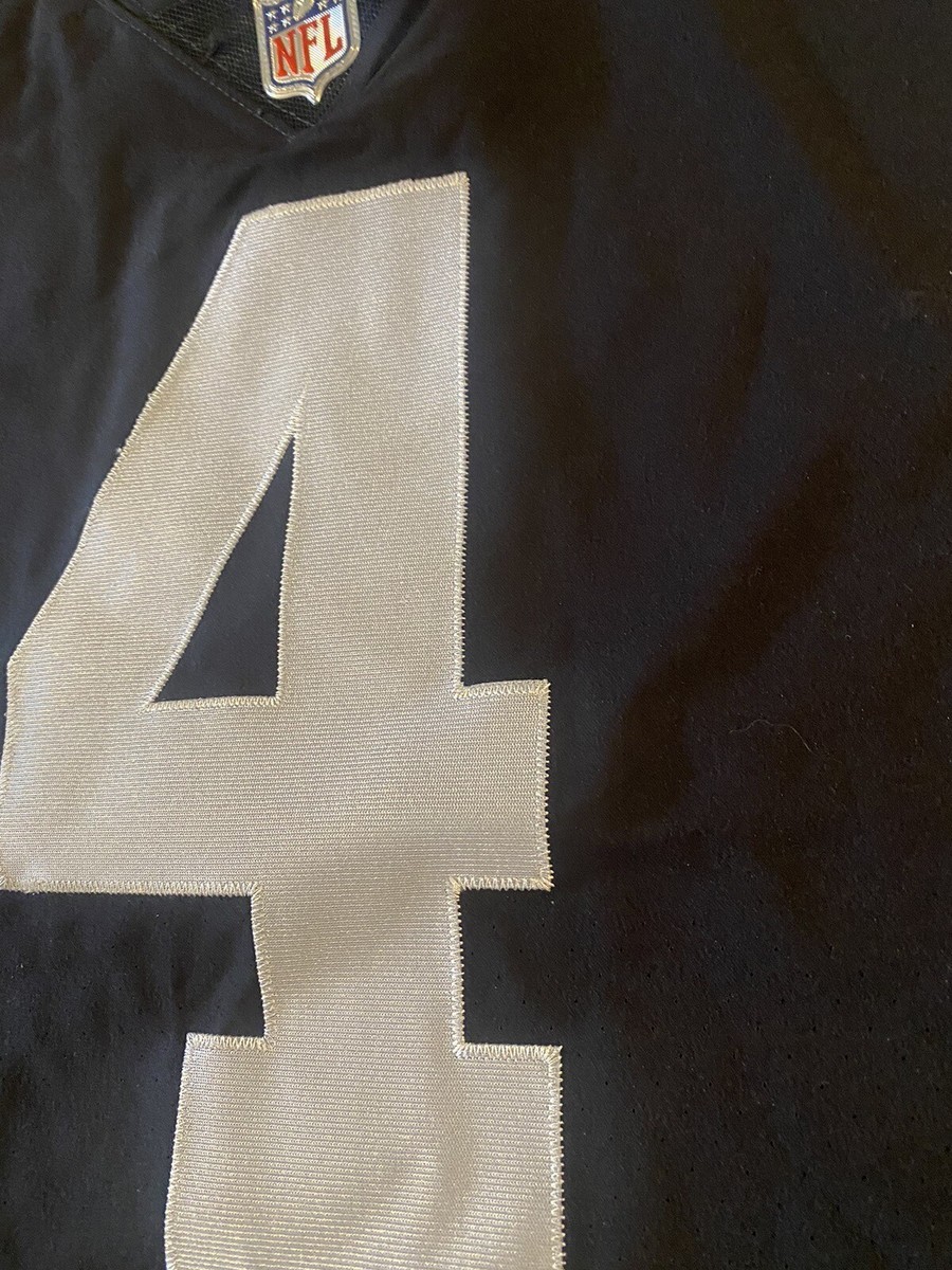 Nike Vapor Elite On Field Las Vegas Black Raiders #4 Carr Jersey