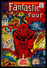 Marvel Comics FANTASTIC FOUR #77 Silver Surfer Galactus FN/VFN 7.0