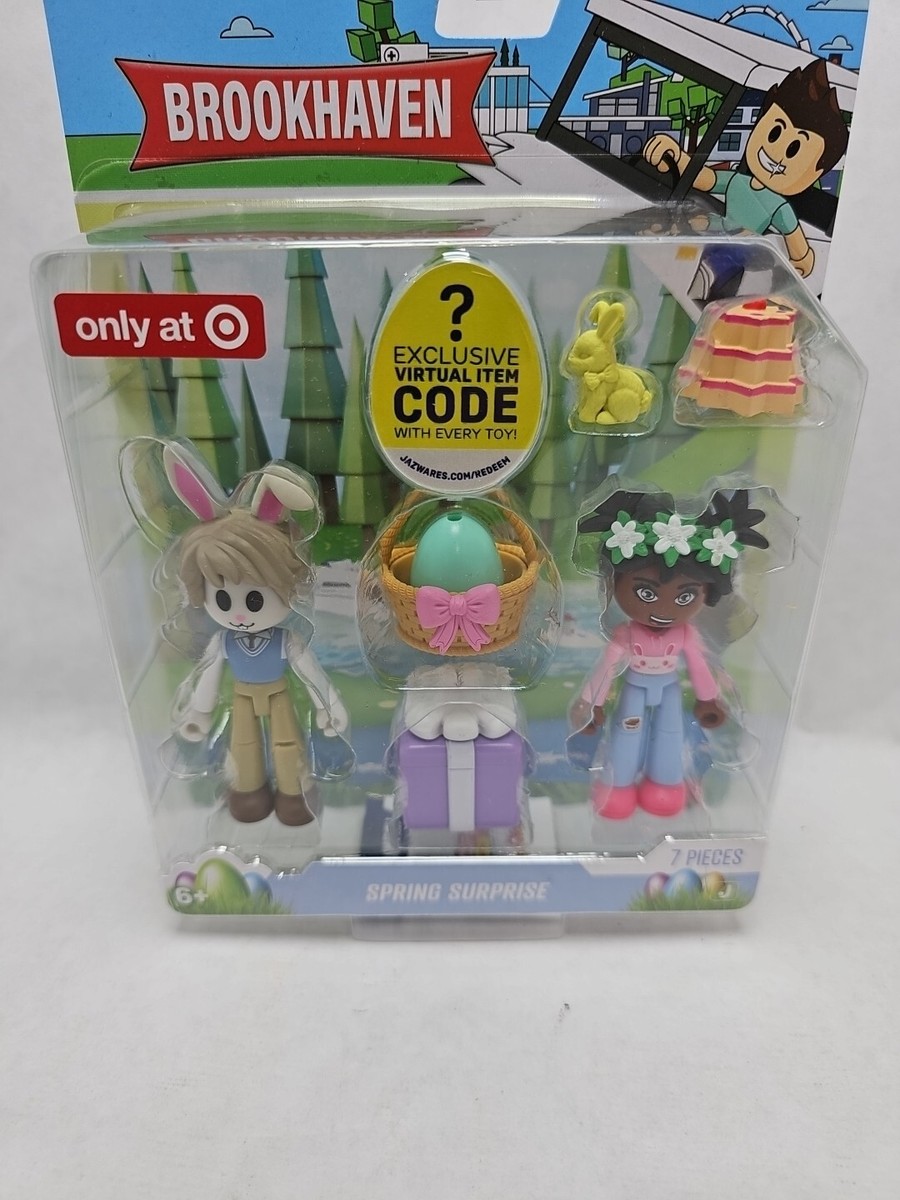 NEW ROBLOX Devseries Brookhaven Spring Surprise Piece Set Exclusive Code  Toy