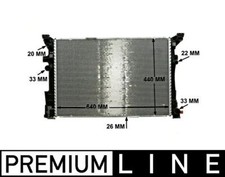 MAHLE Wasserkühler Für MERCEDES W176 W246 Cla C117 Gla X156 11-19 A2465001303 MAHLE Wasserkühler Für MERCEDES W176 W246 Cla C117 Gla X156 11-19 A2465001303