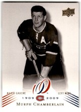 2008-09 Upper Deck Montreal Canadiens Centennial Murph Chamberlain #63 Montreal
