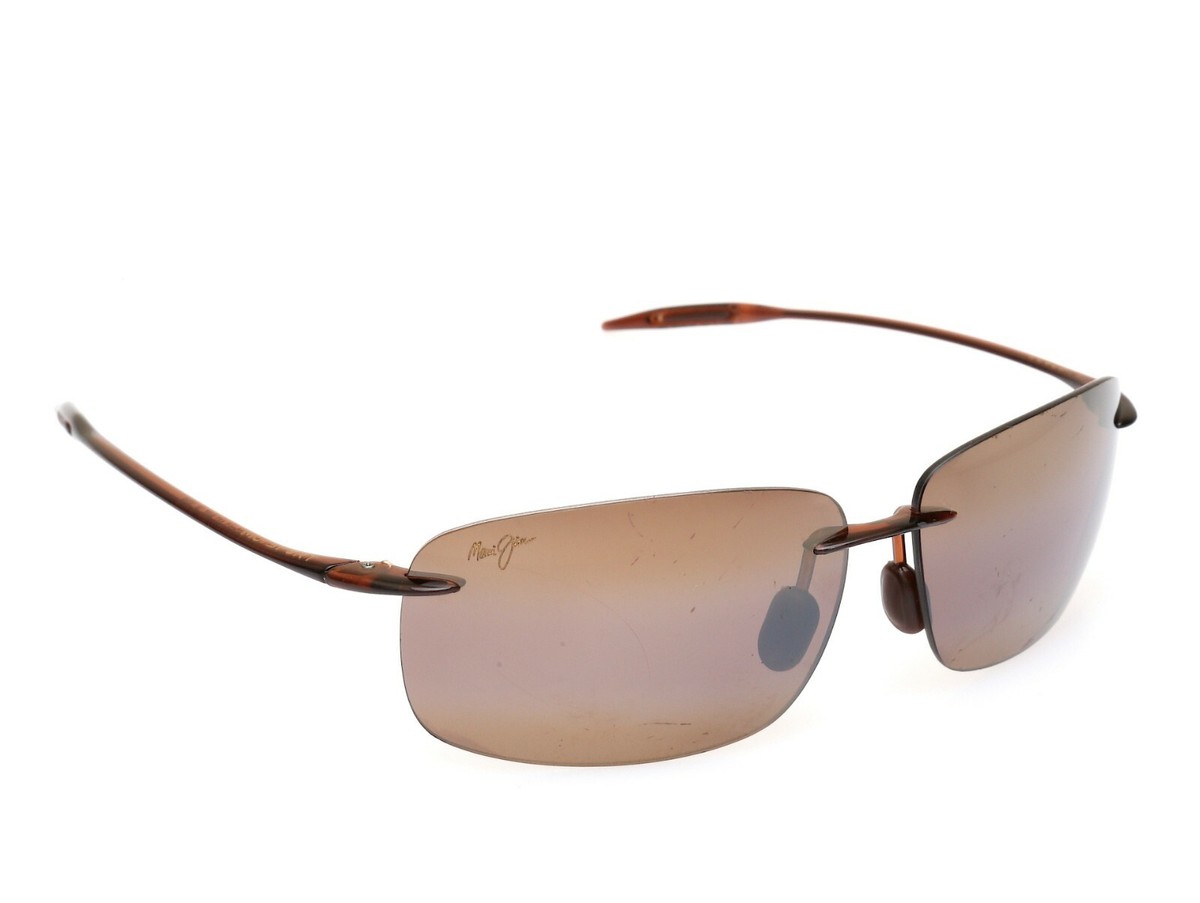 Maui Jim MJ-H422-26 Breakwall 63-13-127 Polarized Rimless Sunglasses R2405