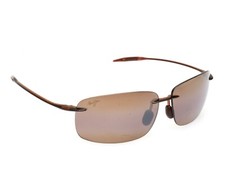 Maui Jim MJ-H422-26 Breakwall 63-13-127 Polarized Rimless Sunglasses R2405