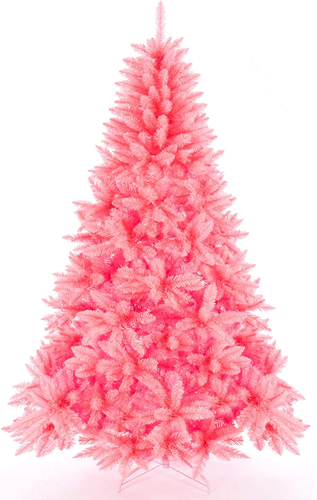 Artificial Christmas Tree Classic Xmas Pine Tree with Solid Metal Stand 5/6/7 FT