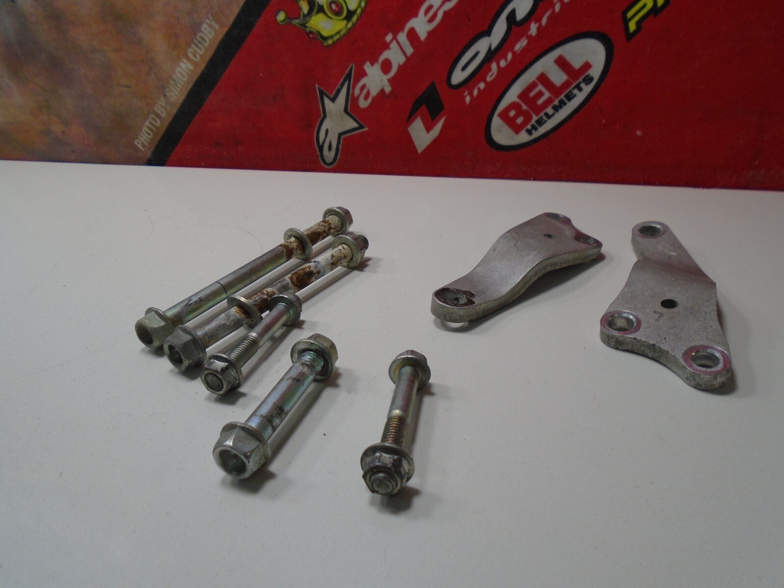 2007 HONDA CRF 250R ENGINE MOUNT & BOLTS (E) CRF250R 250 eBay