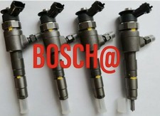 4 Iniettori 0445110135 BOSCH Citroen C2 C3 Peugeot 206 307 1.4 HDI