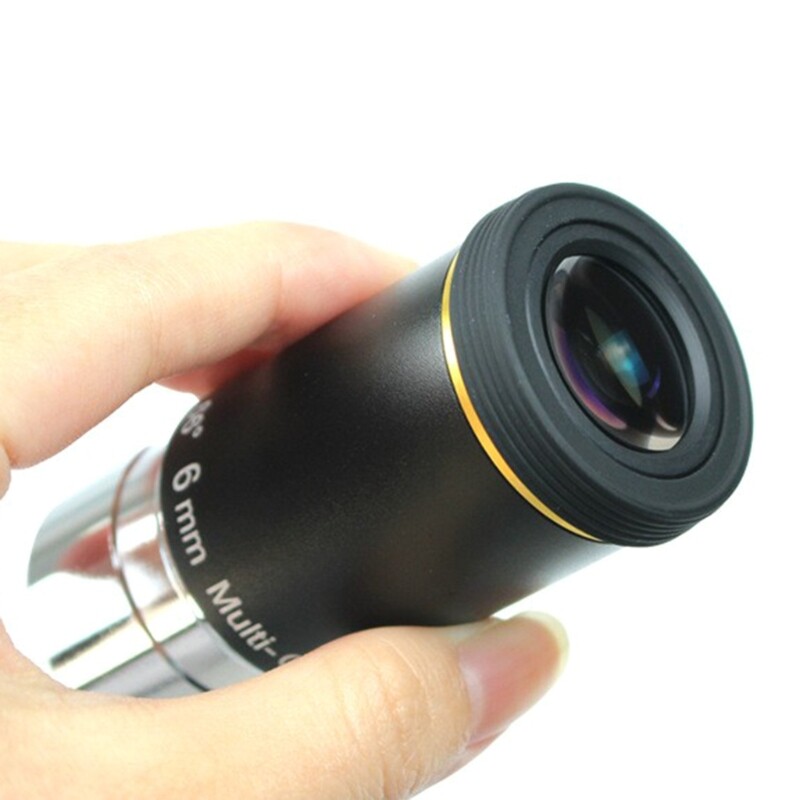 Convenient and 1.25" 66 Degree 6mm Eyepiece for Telescopes Repair Part
