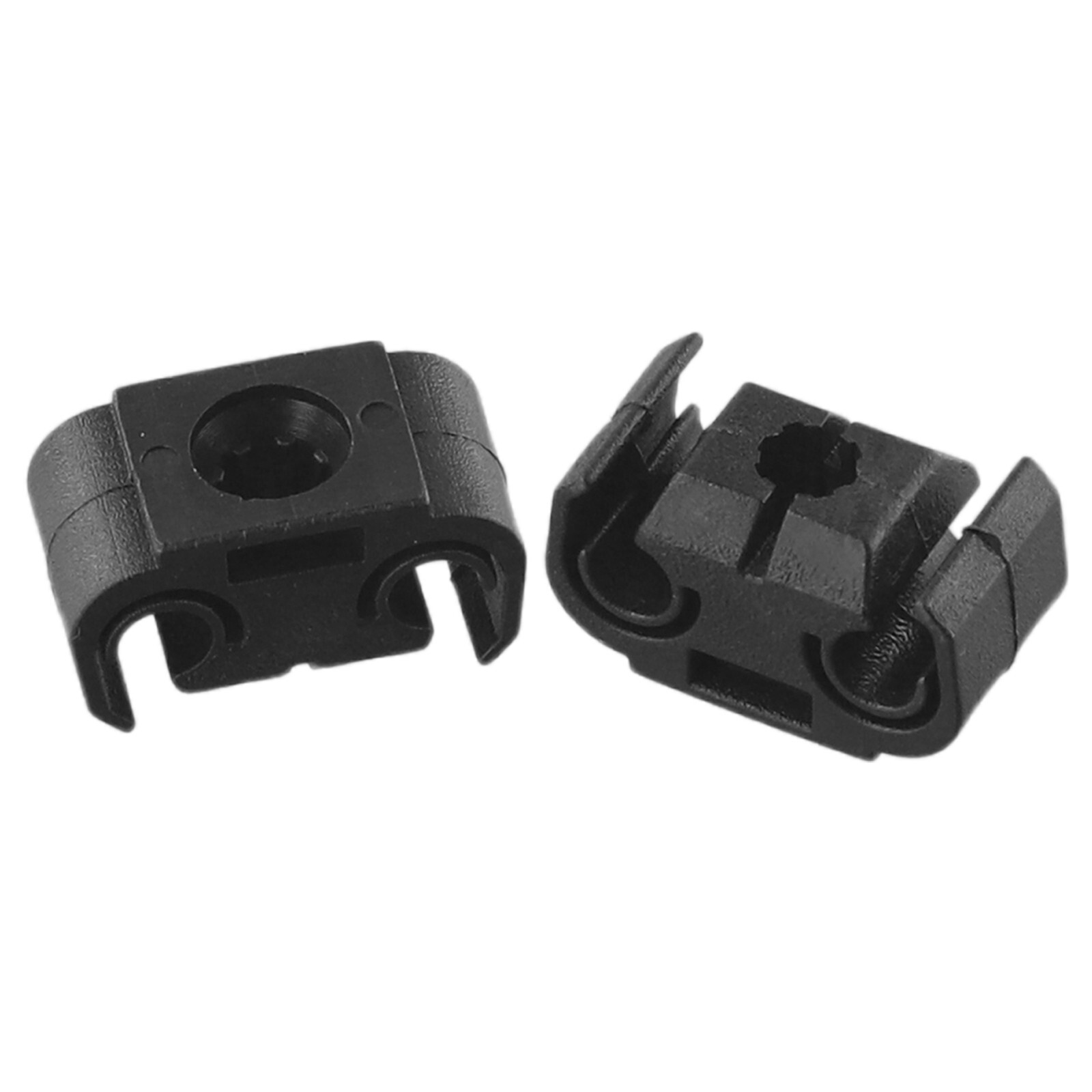 40pcs Double Brake Line Clip Brake Line Holder 4.75mmBlack For SKODA