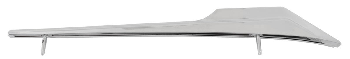 Chrome Hood Spear For 1966 Chevy Chevelle, Malibu, El Camino | Includes Nuts, Vintage Style