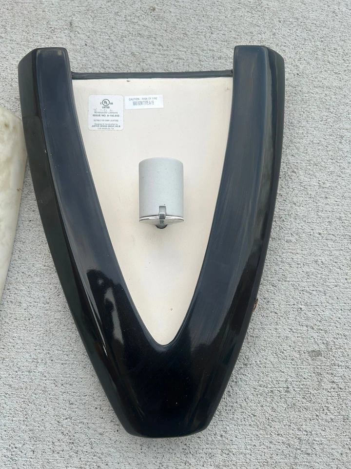 Бра настенное высокое Justice Design 13,5 дюйма - FAL-7200-BLK черная отделка - Изображение 3 из 4