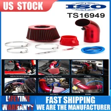 Cold Air Intake Filter Induction Kit Pipe Power Flow Hose  Car Accessories US