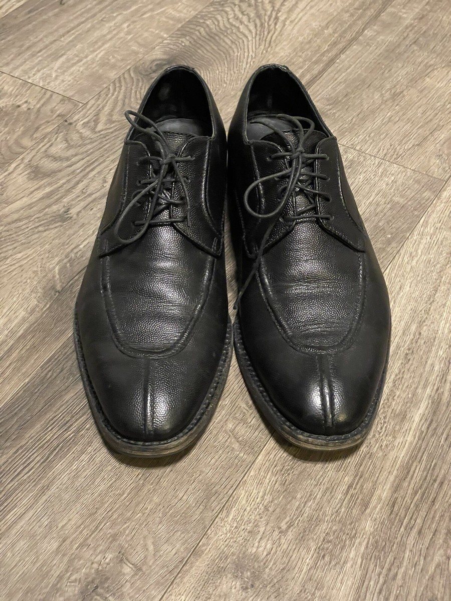Ermenegildo Zegna Split Toe Derby Horse Bit Lace Up Shoe  display picture 1