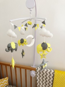 dumbo baby cot mobile