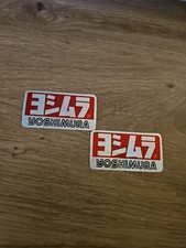 2 Aufkleber Stickers Yoshimura Racing Auspuff Motorradsport Biker Tuning GT Race