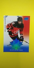 2021 UD Canada Juniors BLUE Exclusives Melodie Daoust #54 PWHL Montreal