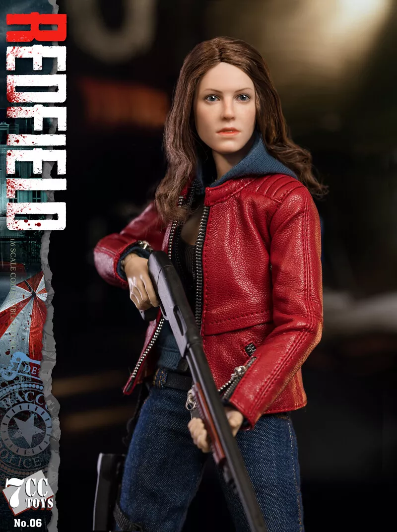 Resident Evil 2 CLAIRE REDFIELD 1/6 Action Figure Classic Ver Statue Model  Gift