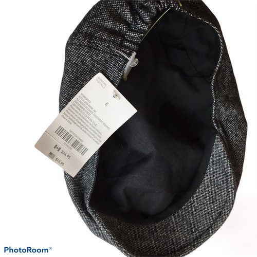 Gymboree Newsboy Cap Hat Black&white Checked - Picture 3 of 5
