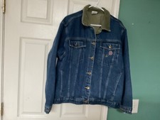 Disney Store Women’s Winnie The Pooh Denim Jacket Size Xl (con85)
