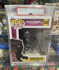 Funko Pop! Movies: Godzilla #1539 PSA Graded 8.5 Godzilla Vs Kong Collectibles
