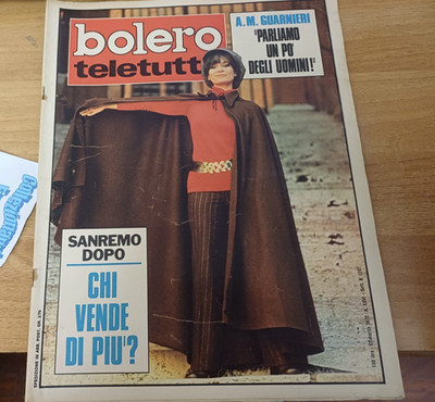 Bolero Teletutto 1297 1972-Nicola di Bari-Nada-Gianni Nazzaro-Donatello-M.Bella