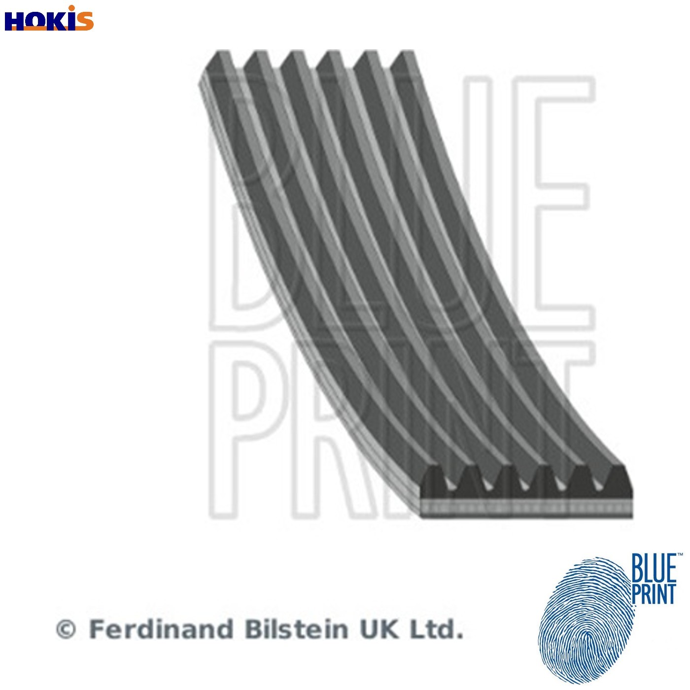 6 Rib Multi V Drive Belt AD06R1820 Blue Print 9004831065 9091602482 9091602506 - Image 12