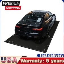 Non-Slip Garage Floor Mat Indoor Outdoor Heavy Duty Commercial Front Door BLACK