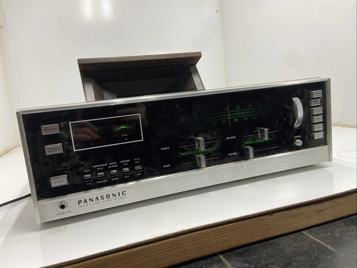 Vintage Panasonic Stereo In 8-Track Players for sale - eBay