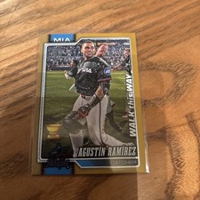 2026 Topps Baseball Series 1 Agustin Ramerirez Walk This Way /50