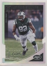 2018 Panini Donruss Press Proof Silver Die-Cut 9/75 Leonard Williams #216 z6b