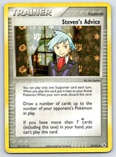 Steven's Advice 92/101 Uncommon Hidden Legends Pokemon Reverse Holo HP