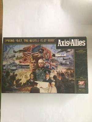 Gesellschaftsspiel Axis and Allies Spring 1942 Brettspiel 2nd Edition Englisch