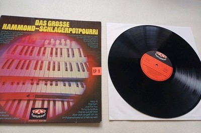 Das Grosse Hammond Schlagerpotpourri Vinyl LP Karussell German Record