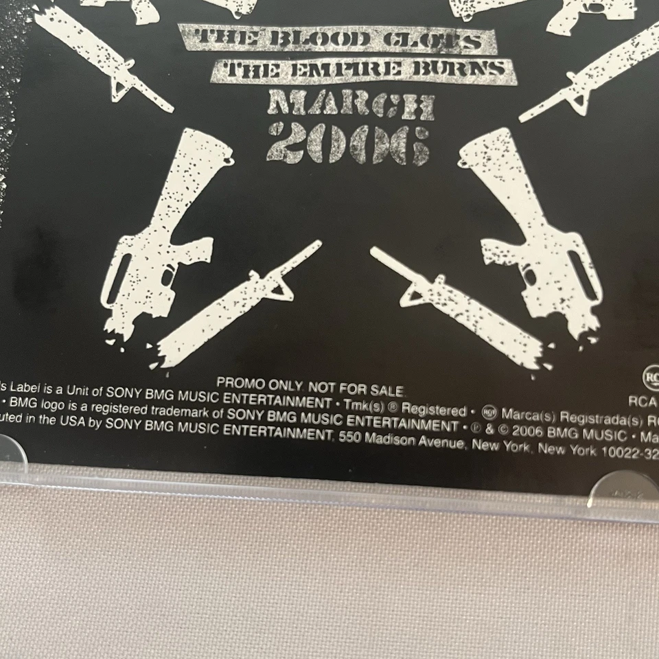 ANTI-FLAG - For Blood And Empire - US PROMO CD Album - 2006 - PUNK Foto 4 de 4