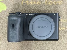Sony Alpha A6600 24MP APS-C CMOS Digital Camera Body Only Black Tested 95%New