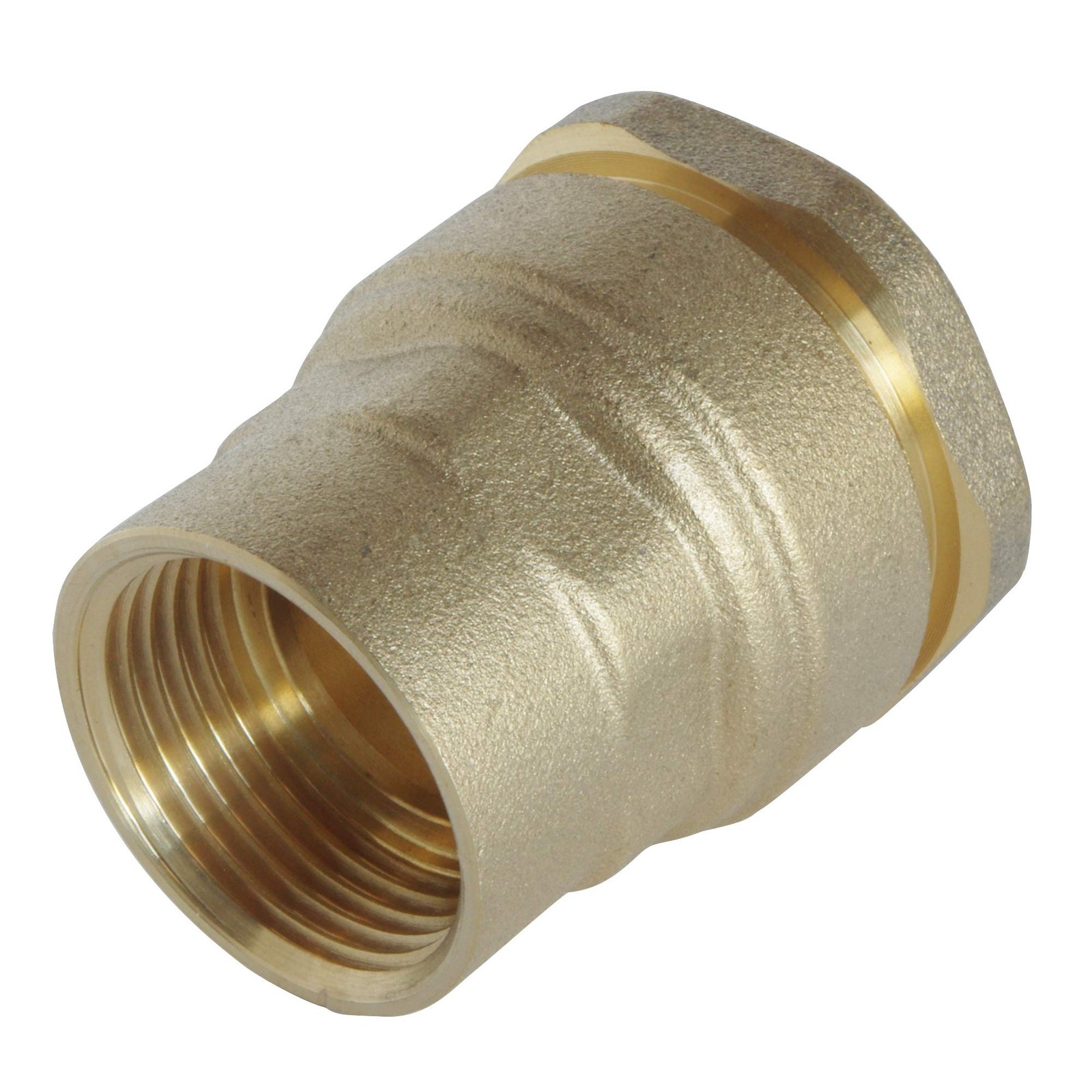 Somatherm for you - Female Brass Female Connection per PE D40 Tube - F33/42 XJxS