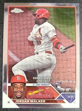 2023 Topps Chrome Update Series - Rookie Debut Jordan Walker #USC150 (RC)