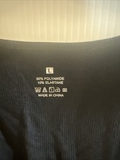 Long Sleeve Black Bodysuit