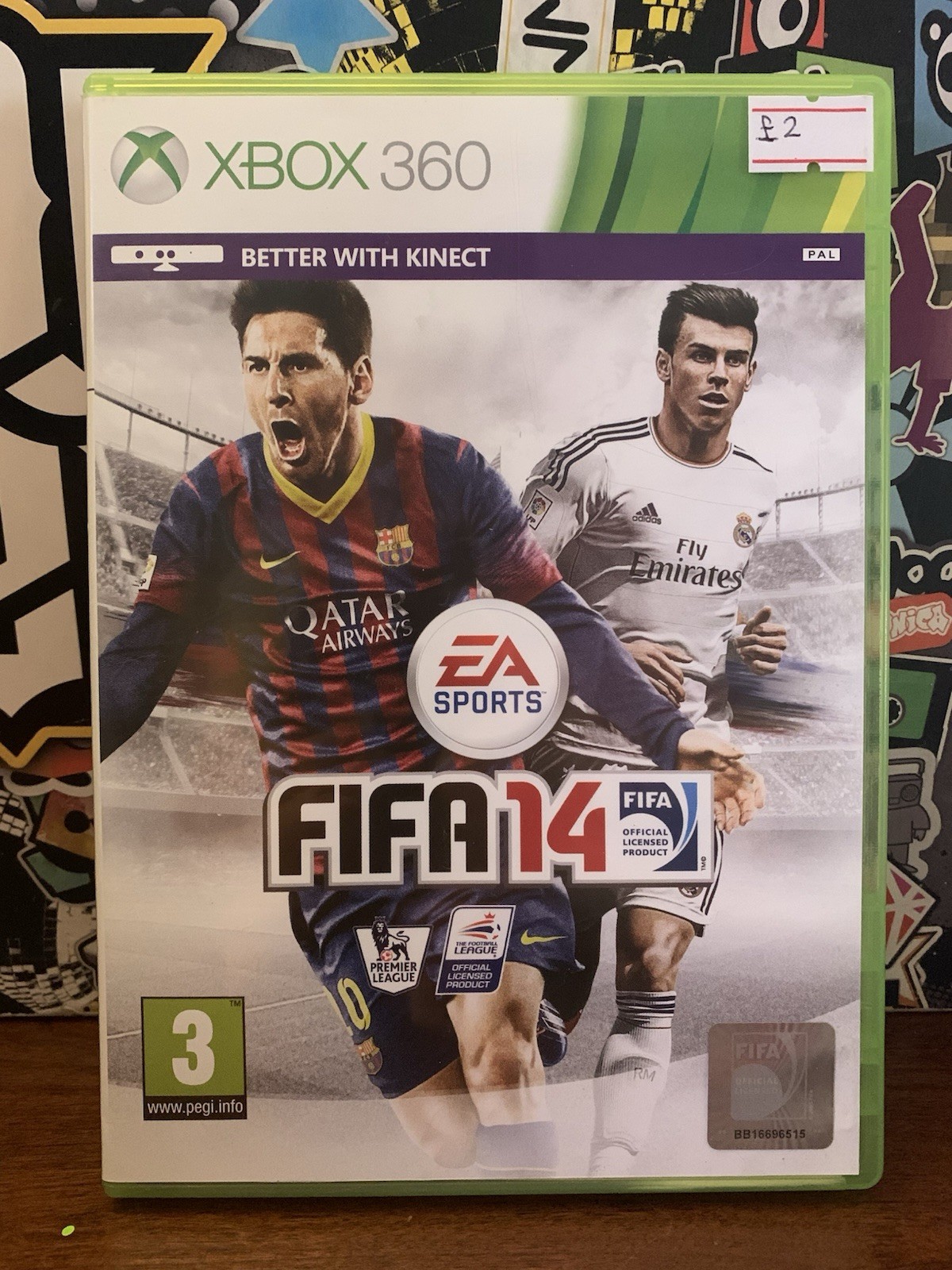 FIFA 14 --Microsoft Xbox 360, 2013) EA Sports Football Video Game PAL UK