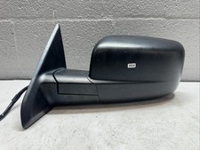 2009-2012 Dodge Ram 1500 Driver Side Left Heated Side View Door Mirror Black 2009-2012 Dodge Ram 1500 Driver Side Left Heated Side View Door Mirror Black